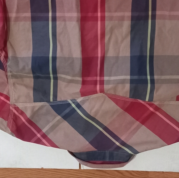 Wrangler Pearl Snap Shirt Mens Large Brown Plaid Long Sleeve 20X Competition - Picture 7 of 9